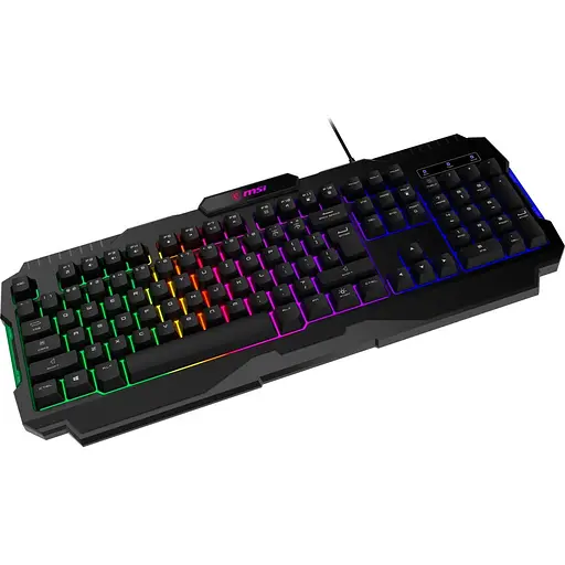 Клавиатура MSI Forge GK100 RU Black S11-04UA221-HH9 (135196) - фото 4
