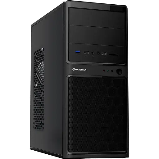 Корпус GameMax MT-306-NP-U3-CR Black (MT-306-NP-U3-CR) без блока питания - фото 2