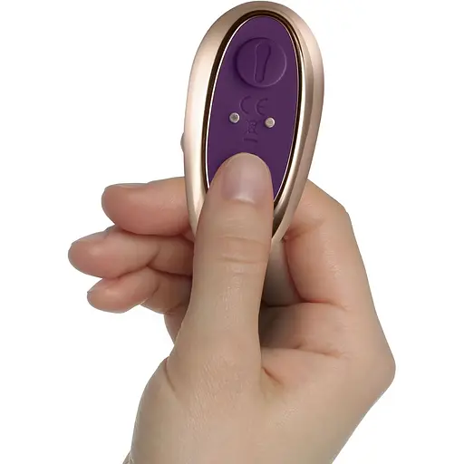 Анально-вагінальний вібратор для пар Rocks Off Cocktail Purple - фото 5