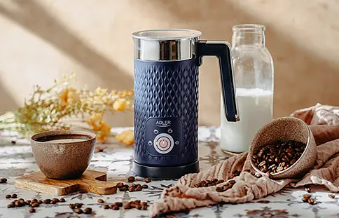 Спінювач молока  - спінювання та підігрів Adler AD 4494 d - фото 6