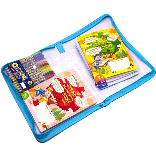 Папка А4 на змійці 331 "Мультики" (6933586124560) МІКС - фото 1