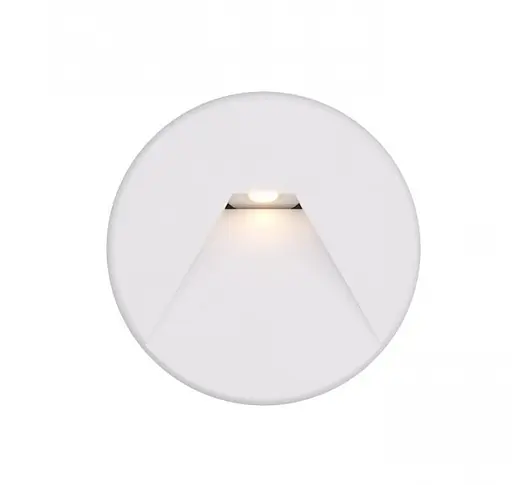 Світильник сходинковий Kloodi Riki KDSL-RIKI R85 3W 3K 38D WH - фото 2