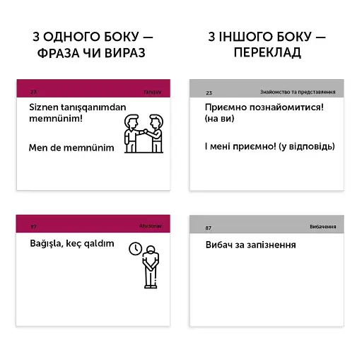 Картки для вивчення кримськотатарської мови - фото 4