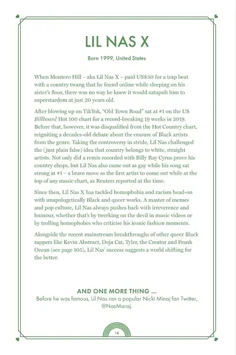 The Little Book of Pride Heroes. Icons of the LGBTQIA+ community - фото 5