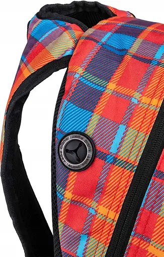 Яркий рюкзак в клетку с отделом для ноутбука 15,6, 25L Reaper 46x32x18 см sum0021318 - фото 3