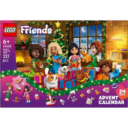 Конструктор LEGO Friends Адвент календар 2025 детплей 237 (42668) - фото 2
