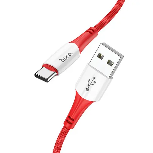 Кабель Hoco Ferry X70 USB - Type-C 3 A 1 метр червоний 6931474760494