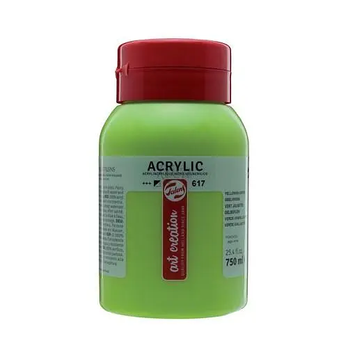 Фарба акрилова Talens Art Creation 617, Жовтувато-зелений 750 мл