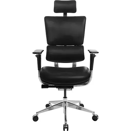 Офісне крісло GT Racer X-807 Leather (P-02), чорне (X-807 Leather Black (P-02)) - фото 3