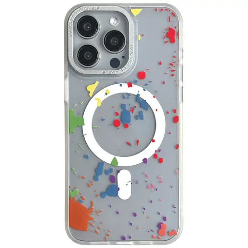 Чохол Epik TPU+PC Flush with MagSafe для Apple iPhone 16, 6.1 White