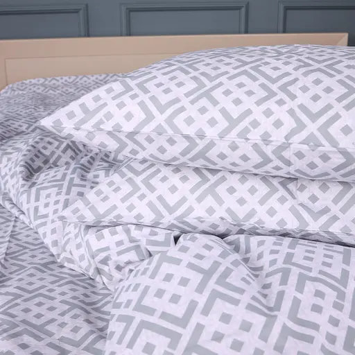 Пододеяльник MirSon Ranforce Elite Abstract Gray 160х220 см (2200013164357) - фото 6