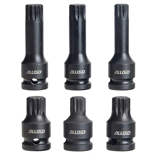 Набір ударних біт Alloid SPLINE 6 шт. (NUB-2505) - фото 3