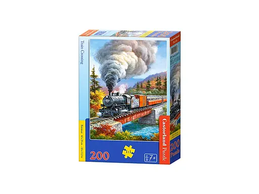 Пазли Castorland Залізниця, 200 елементів, 40x29 см, B-222070