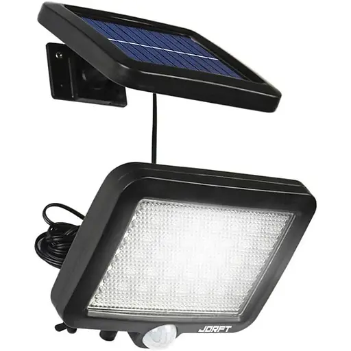 Сонячний настінний світильник Jorft 56 світлодіодів з датчиком людини/світла Водонепроникні
