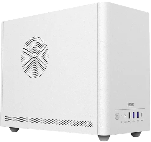 Корпус 2E Credo Metal V300W White - фото 1