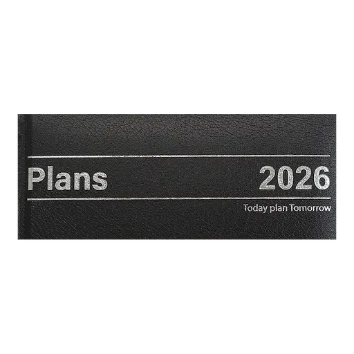 Ежедневник датированный Buromax Style 2026 A5 бумвинил/поролон черный (BM.21120-01) - фото 4