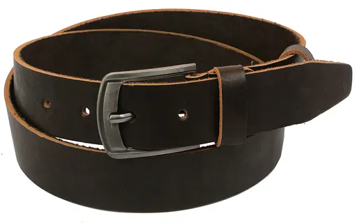Ремінь шкіряний Skipper чоловічий під джинси 125-125х3,8 см acs0029527 - фото 3