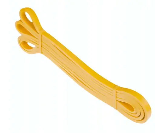 Еспандер-петля PowerPlay 4115 Power Band (гумка для фітнесу і кроссфіту) Light Жовта (5-14kg) (PP_4115_Yellow_(5-14 kg)) - фото 3