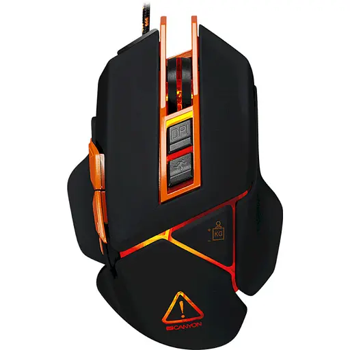 Мышь Canyon Hazard GM-6 Black (CND-SGM6N) - фото 1