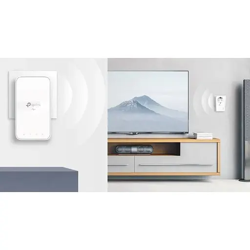 Комплект адаптерiв TP-Link Powerline TL-WPA7617KIT AV1000, 1xGE, AC1200, (TL-WPA7617 1шт, TL-PA7017P 1шт), MESH - фото 8