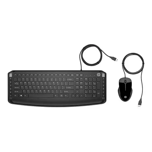 Комплект проводной HP Pavilion Keyboard and mouse 200 (9DF28AA) - фото 1