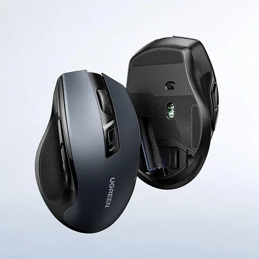 Бездротова мишка Ugreen MU006 Portable Wireless Mouse чорний (15063) - фото 4