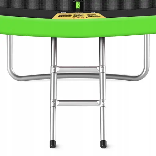 Батут с внутренней сеткой 4FIZJO PRO 16FT 496 см Black/Green (P-5907739319241) - фото 9