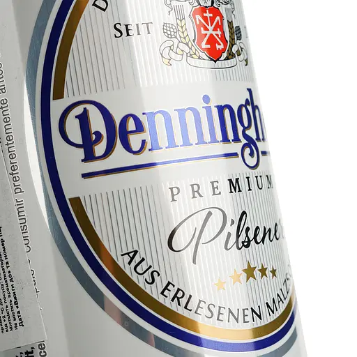 Пиво Denninghoff's Pilsner светлое фильтрованное 4.9% 0.5 л ж/б - фото 6