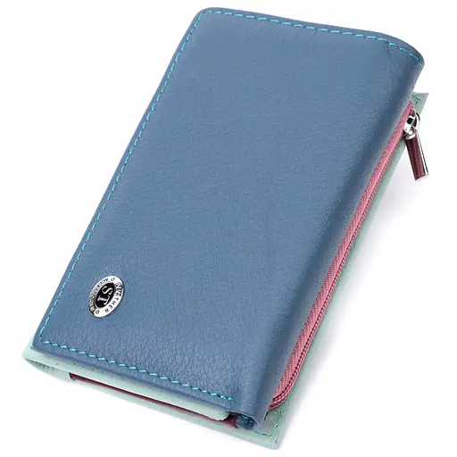 Кожаный женский кошелек ST Leather 12.2х8х2 см acs0028371 - фото 1