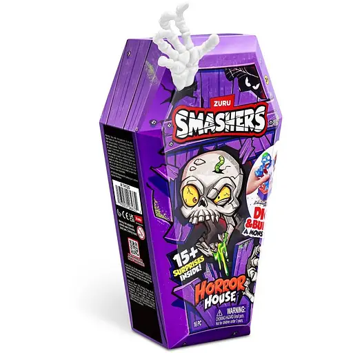 Игрушка Smashers Средний Дом Ужасов Зомби в наборе с аксессуарами (74125B) - фото 3