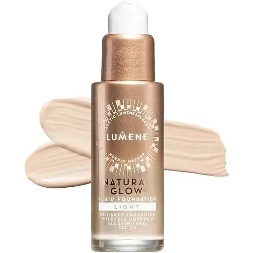 Тонуючий флюїд Lumene Natural Glow SPF 20 відтінок Light 30 мл - фото 2
