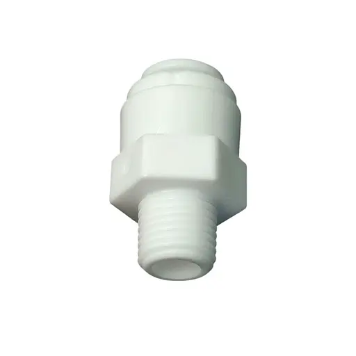 Переходник прямой "-" с наружной резьбой 3/8" трубки*1/4" резьба - фото 2