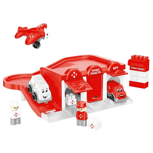 Дитячий іграшковий "Паркінг Нова пошта" 8454TXK - фото 3