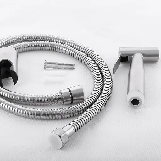 Гігієнічний гарнітур Zerix Bidet SET-007 ZX3179, Нержавіюча сталь - фото 2