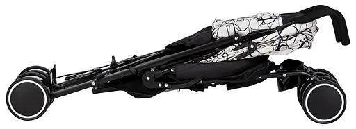 Коляска для ребенка прогулочная FreeON Simple, black - white [CD] - фото 6