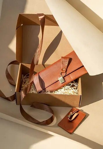 Набор кожаных аксессуаров для путешественника Буэнос-Айрес - фото 2