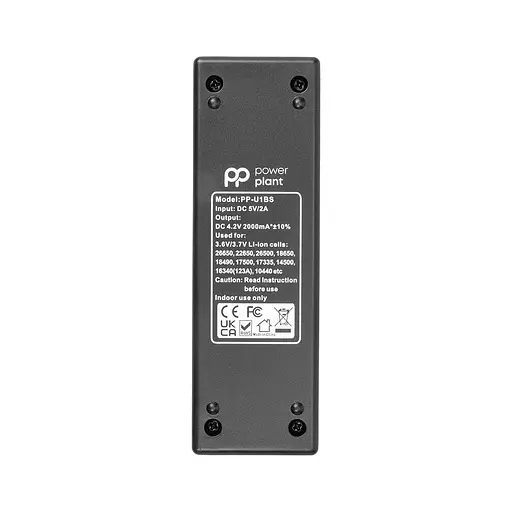 Зарядное устройство для аккумуляторов PowerPlant PP-U1BS Li-ion/input DC 5V/2A (AA620197) - фото 3