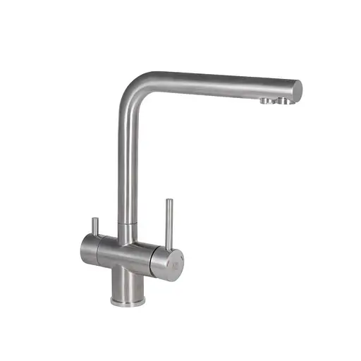 Змішувач для кухні Lidz Aria 24F-SFS, F-подібний з використанням фільтрованої води - фото 1