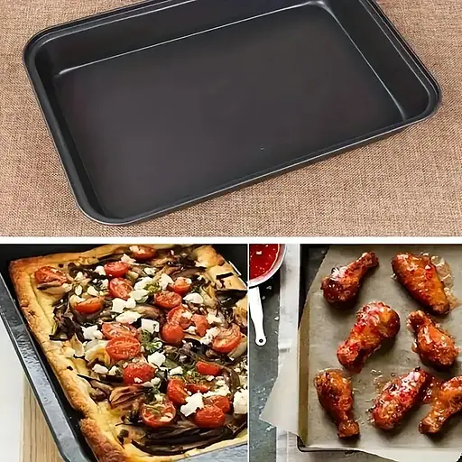 Противень прямоугольный с антипригарным покрытием 42.5х28.7х5.4 см, Zauberg Черный 87214 - фото 5