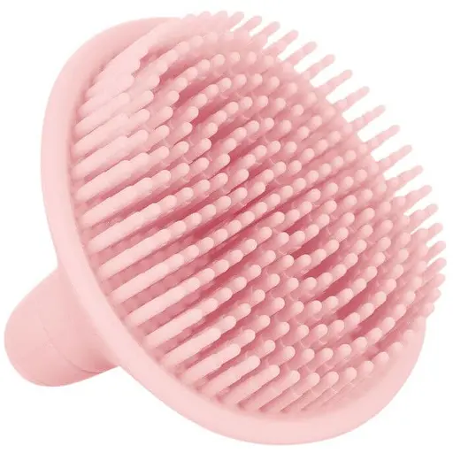 Силіконова губка для купання Canpol babies рожева (9/115_pin) - фото 3