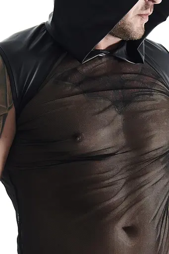 Чоловіча футболка з рукавами Regnes Fetish Planet M (чорний) - фото 3