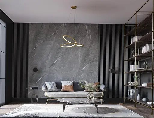 Люстра MJ-Light HELIX D600 4000K GD 12027 - фото 5