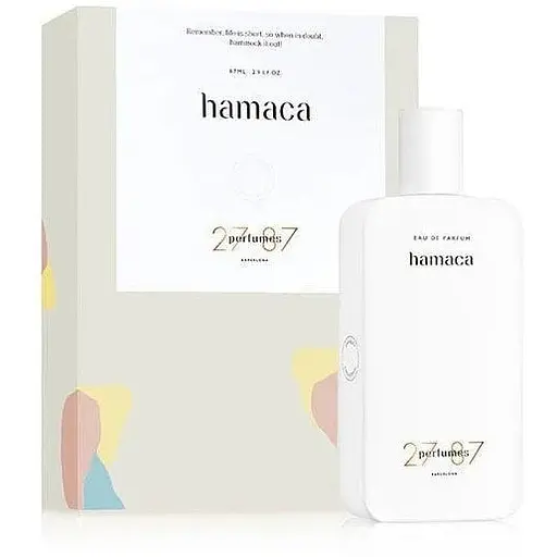 Парфюмированная вода оригинал 27 87 Perfumes Hamaca 87 мл - фото 1