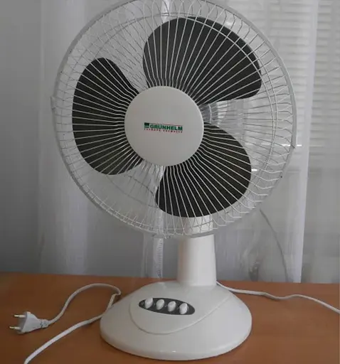 Настольный вентилятор от сети Grunhelm GFT-2011 Ø 23 см 3 режима 35Вт - фото 2