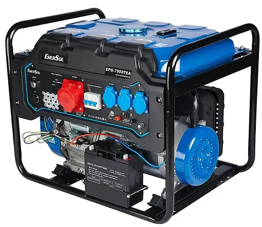 Генератор бензиновий EnerSol 7/7.5 кВт EPG-7500TEA - фото 2