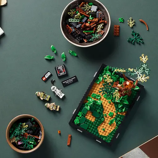Конструктор LEGO Star Wars™ Диорама "Погоня на спидере на Эндоре" 608 деталей (75353) - фото 5