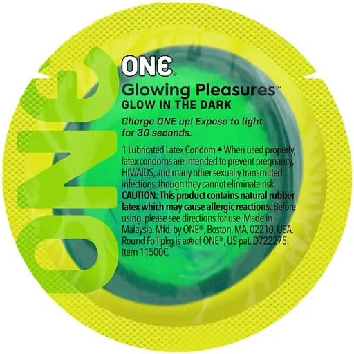 Презервативи латексні One Glowing Pleasures