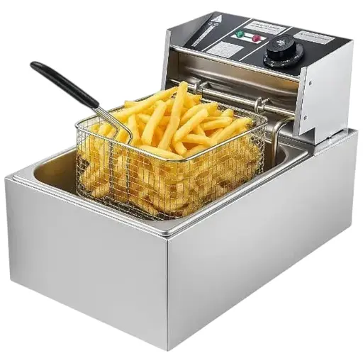 Фритюрница профессиональная Dotvix Electric Fryer D-803 электрическая 3200W 8L