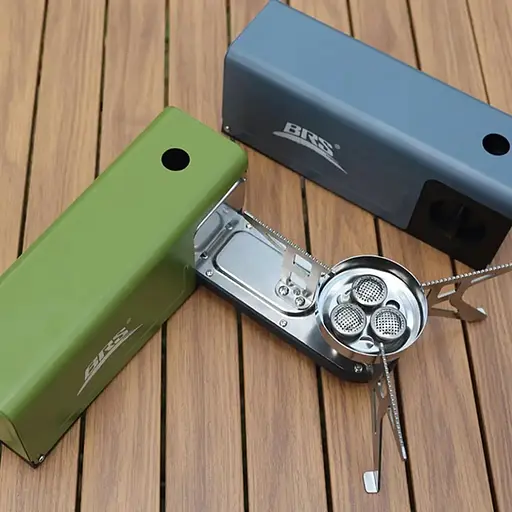 Газовая горелка BRS-97 зеленая - фото 14