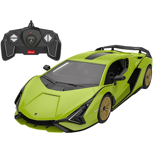 Машинка-конструктор Rastar Lamborghini Sian 1:18. Зеленый